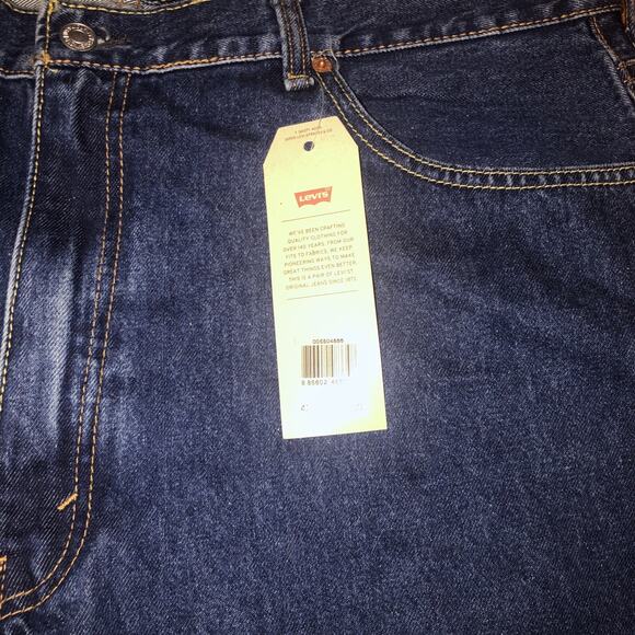 Levi's Men's Dark Blue Jeans 42x34 - Picture 11 of 11